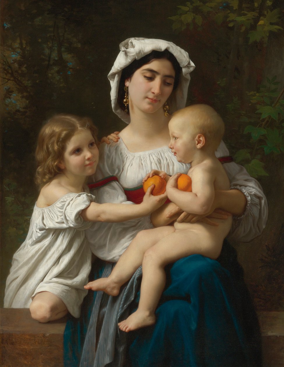 As Laranjas de William Adolphe Bouguereau