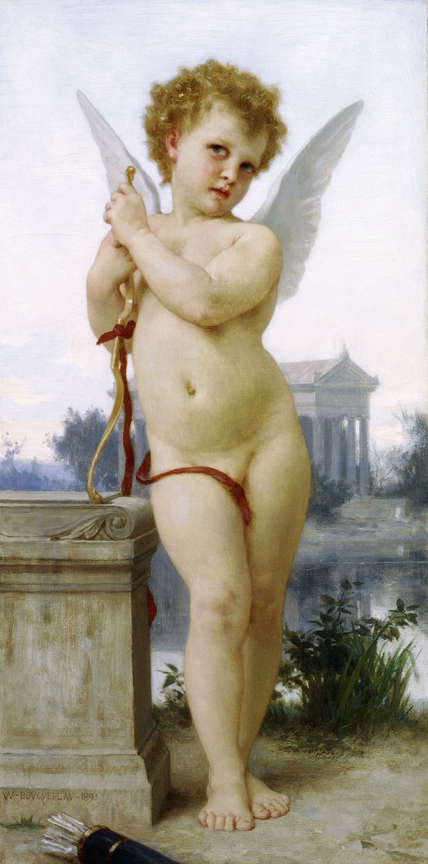 Amor, 1891 de William Adolphe Bouguereau