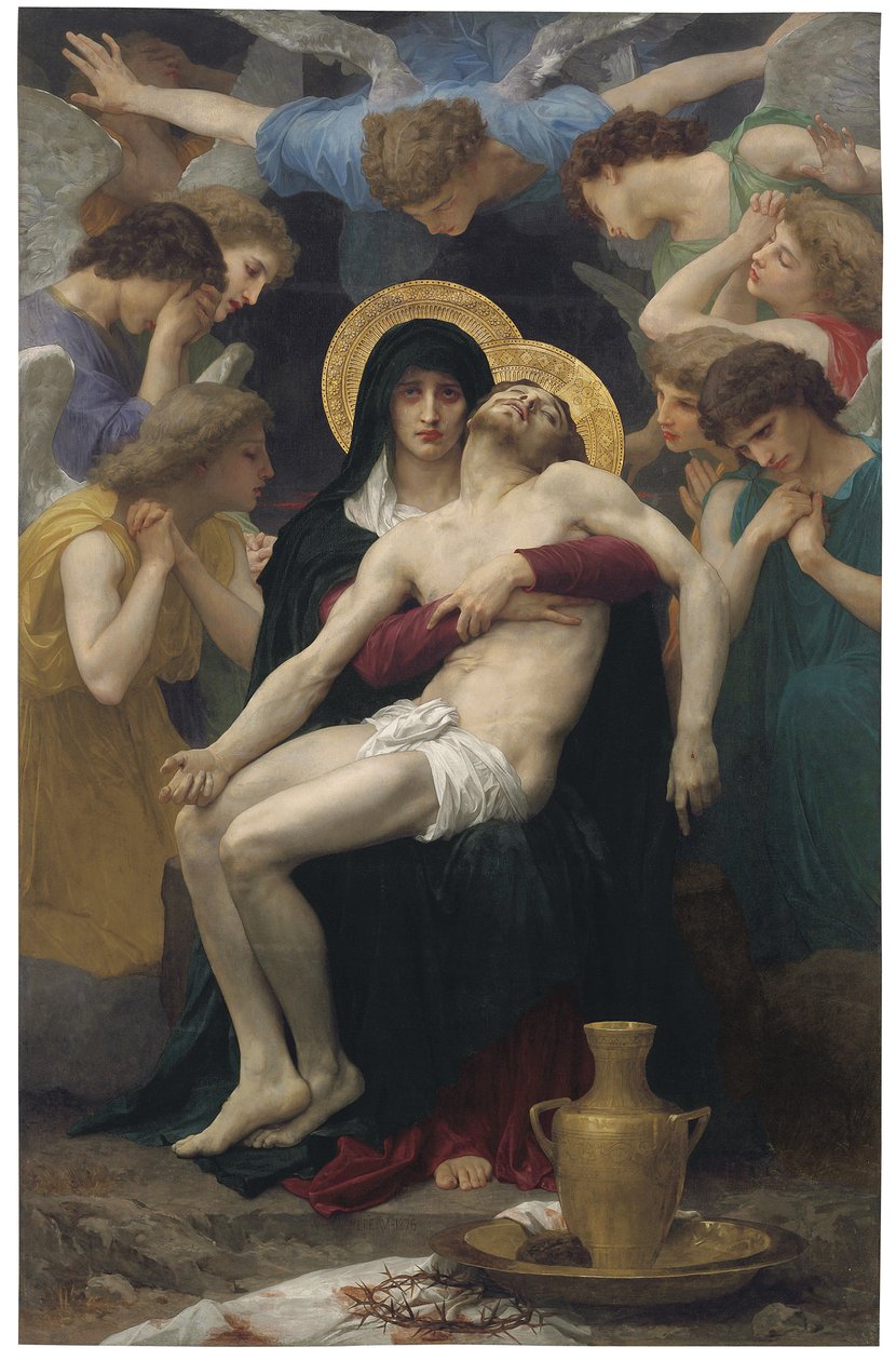 Pieta, 1876 de William Adolphe Bouguereau