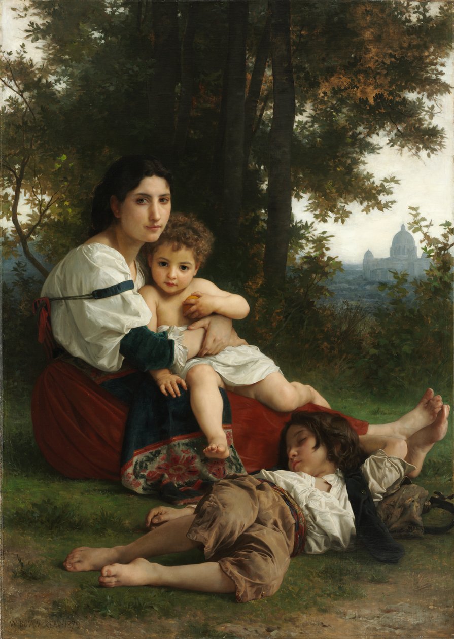Descanso de William Adolphe Bouguereau