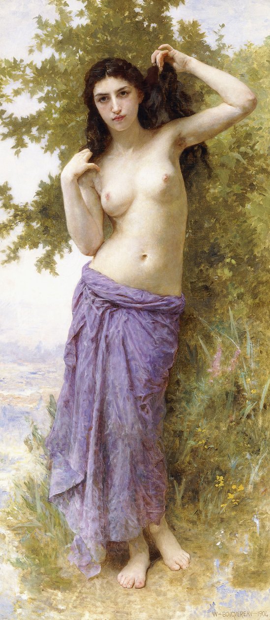 Beleza romana, 1904 de William Adolphe Bouguereau