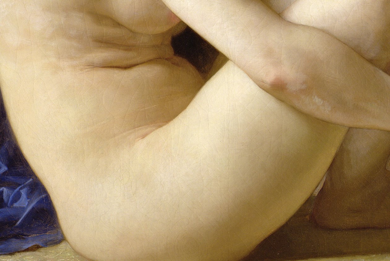 Nu sentado, 1884 de William Adolphe Bouguereau
