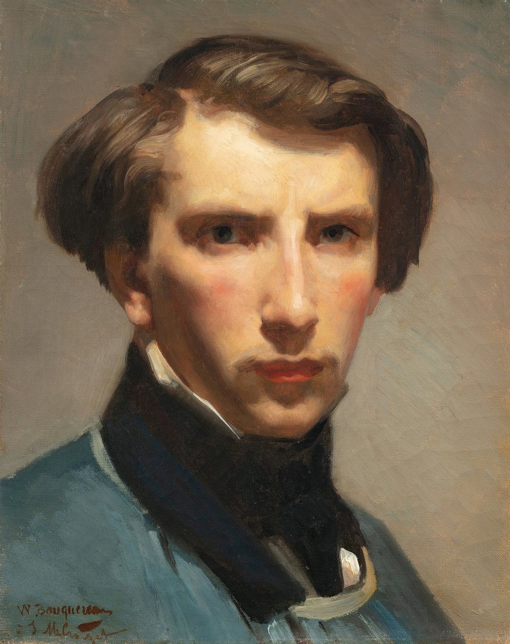 Autorretrato (óleo sobre tela) de William Adolphe Bouguereau