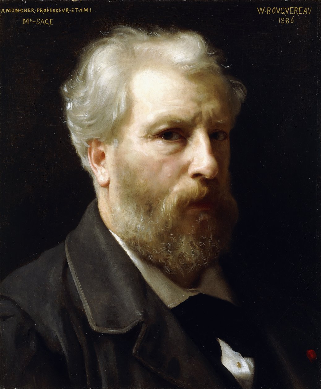 Auto-retrato, 1886 de William Adolphe Bouguereau