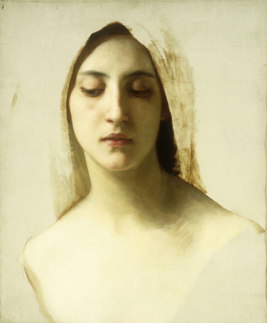 Estudo para "La Charite", c.1878 de William Adolphe Bouguereau