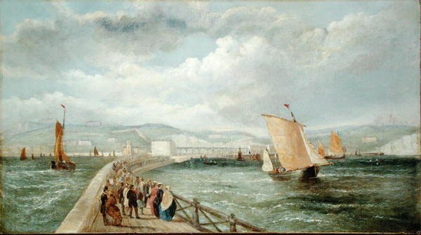 Dover do Cais do Almirantado de William Adolphus Knell