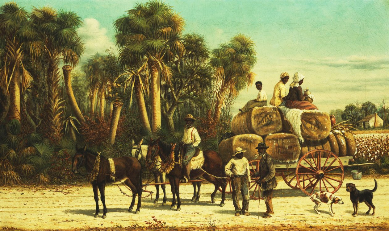 O vagão de algodão, de William Aiken Walker