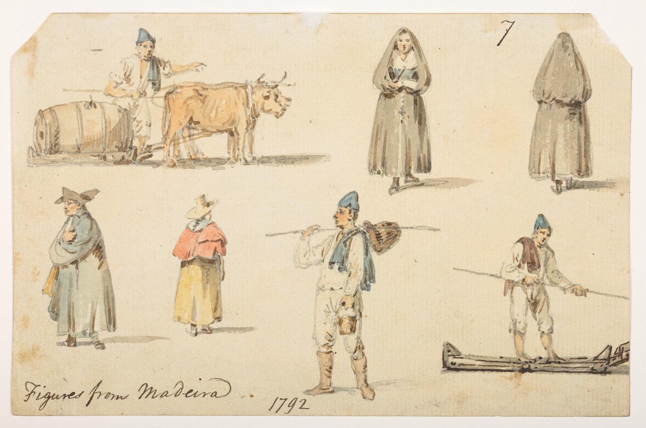 7’ Figuras da Madiera. 1792.