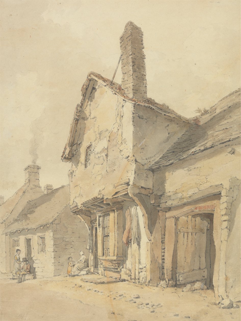 A Village Street, Números de Old Cottages de William Alexander