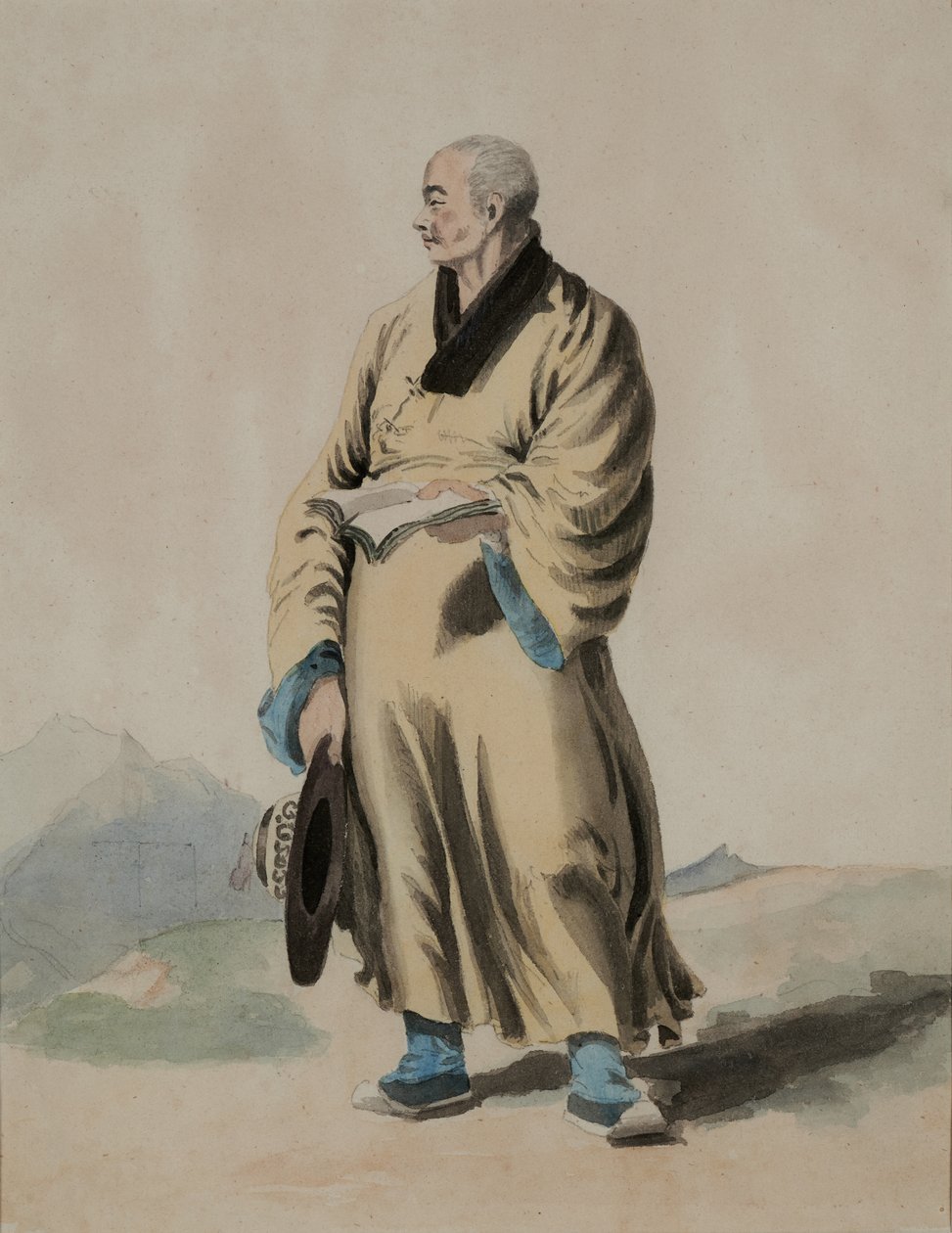 traje chinês de William Alexander