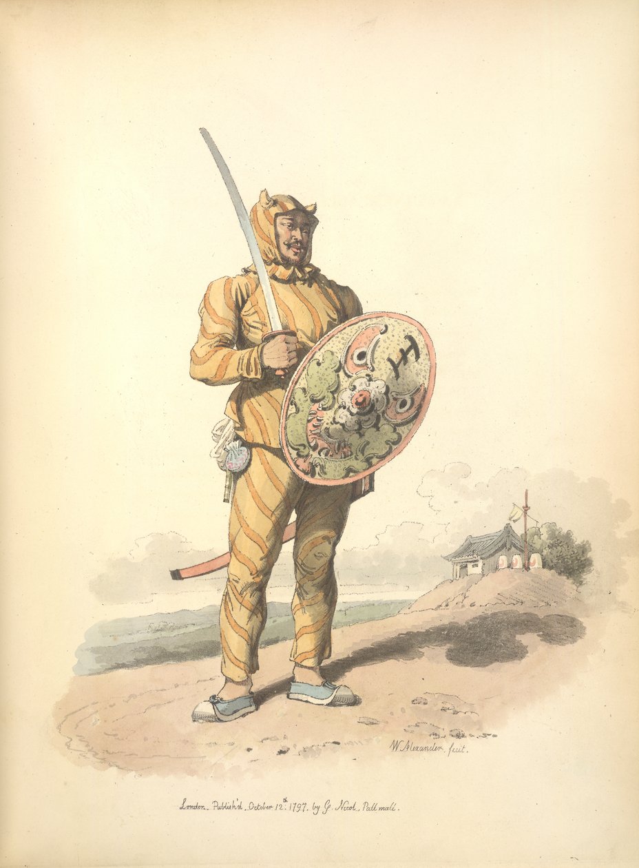 Infantaria chinesa de William Alexander