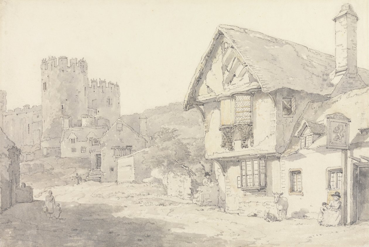 Conway, Norte do País de Gales: O Castelo e a Casa do Antigo Colégio de William Alexander
