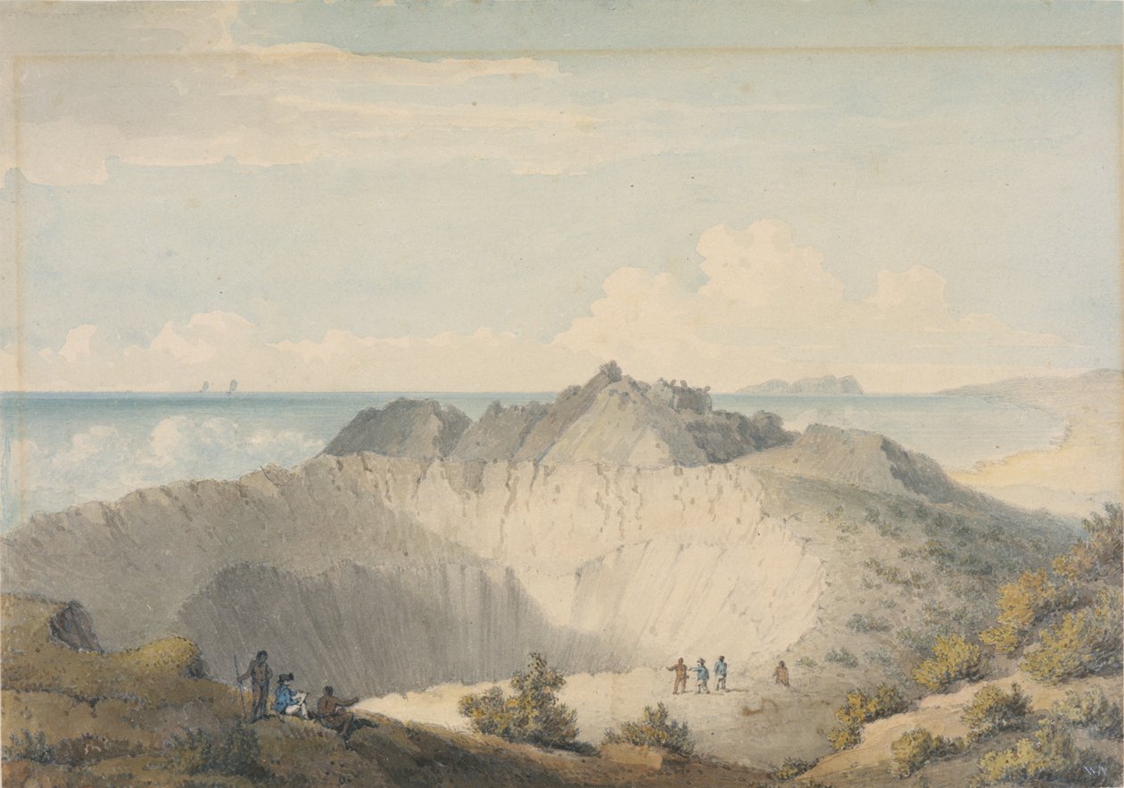 Cratera do cume do Monte Worroray, Owhyhee de William Alexander
