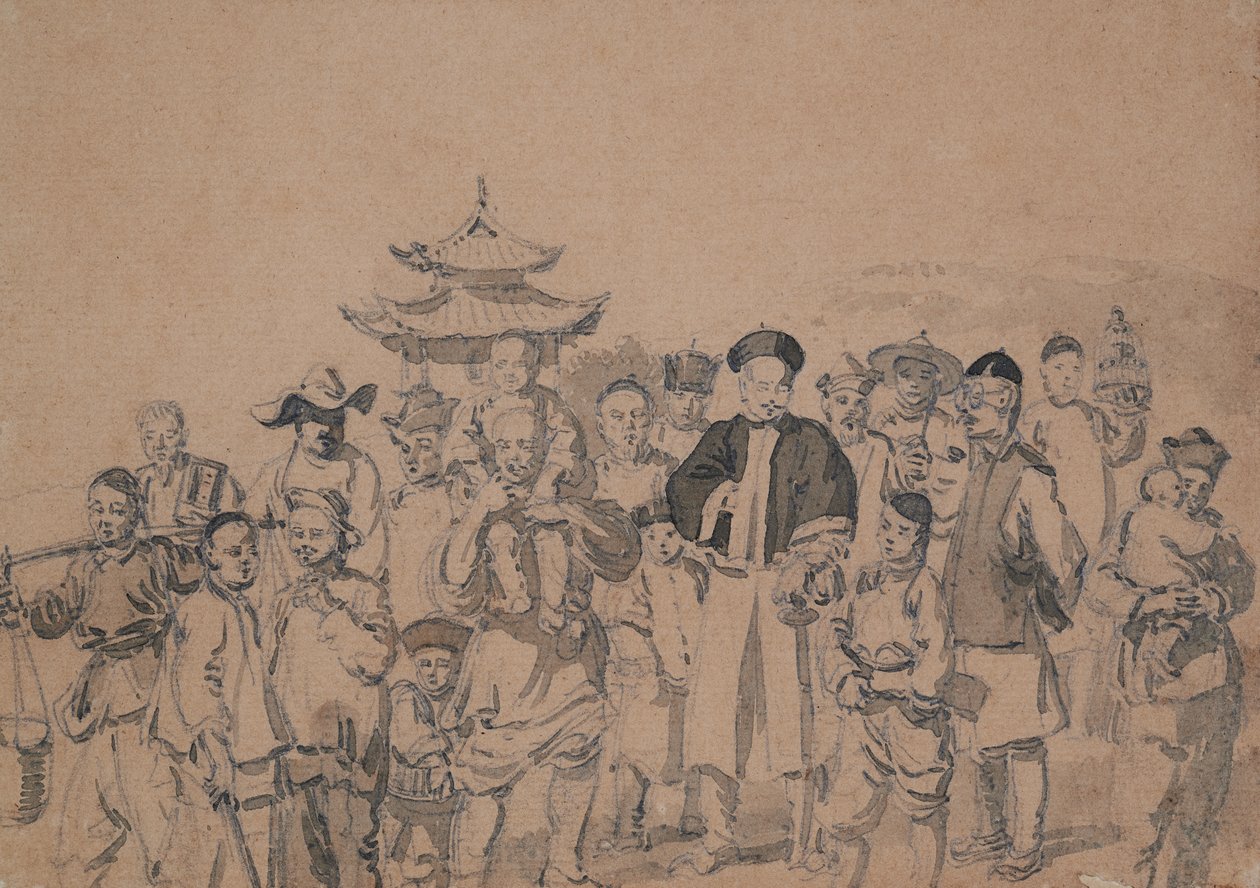 grupo de chineses de William Alexander