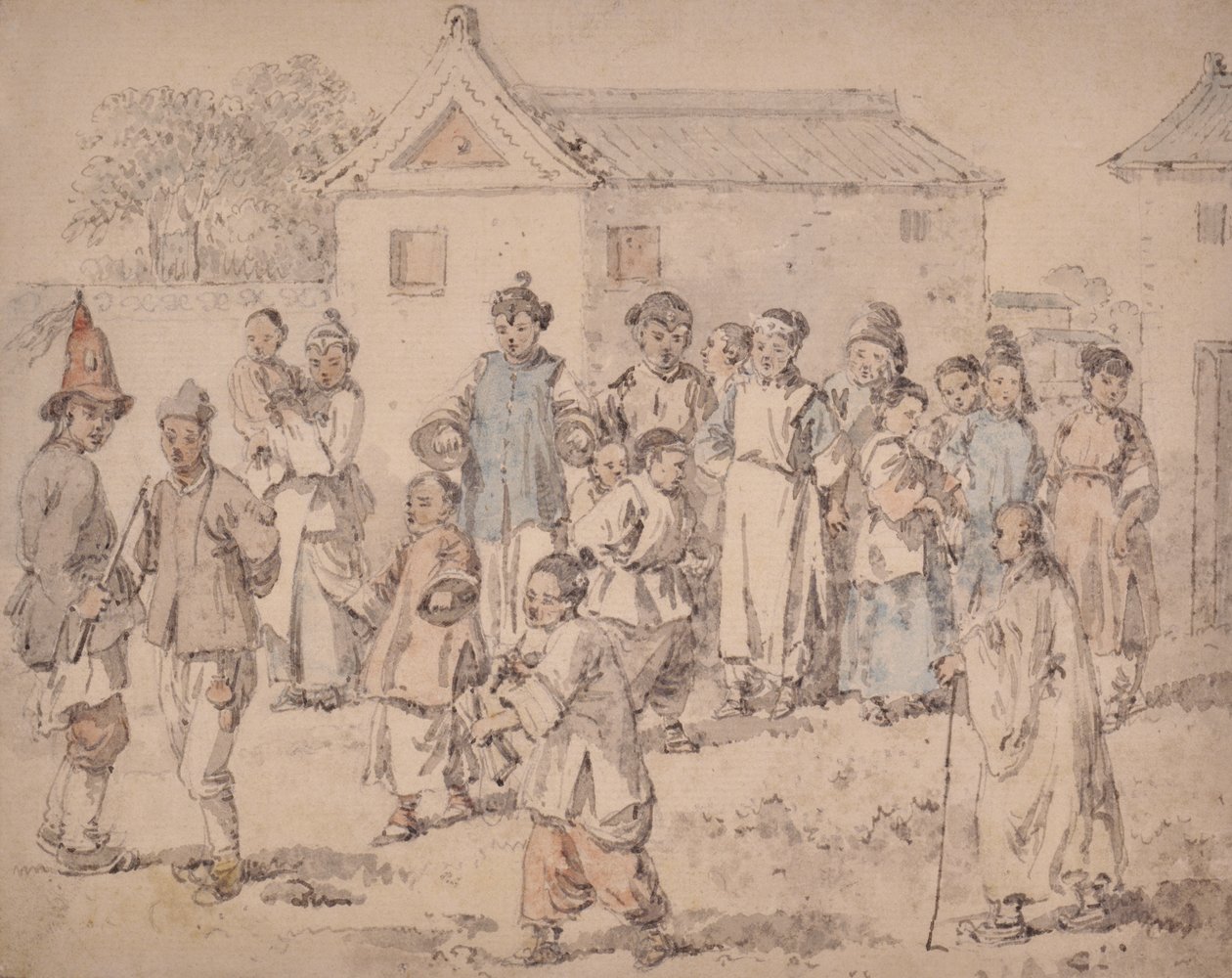 grupo de chineses de William Alexander