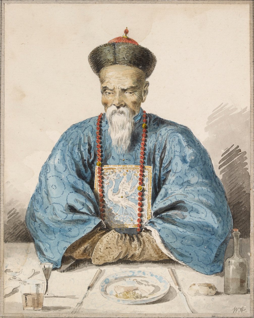 O Fou-yen de Cantão, c1790s de William Alexander