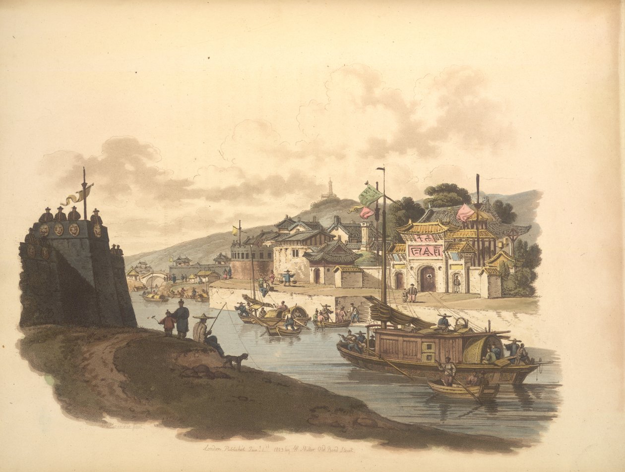 Vista de Yang-tcheou de William Alexander