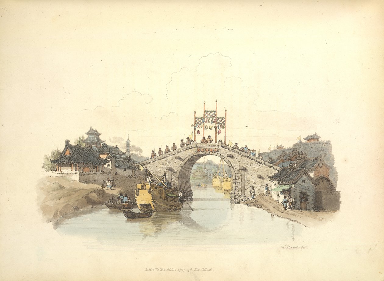 Vista de uma ponte de William Alexander