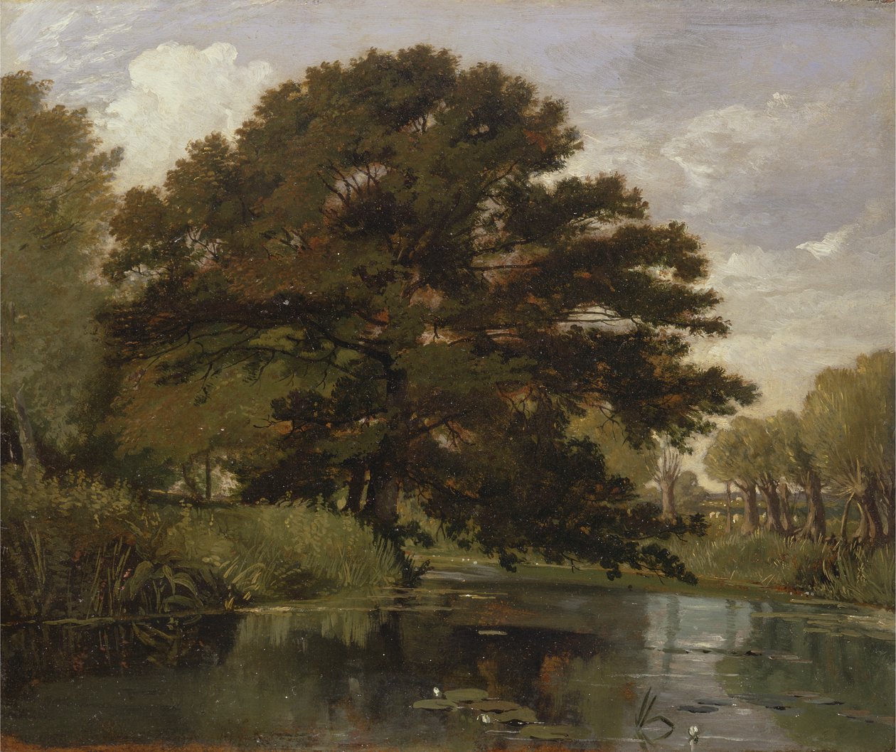 Sobre o Isis, Waterperry, Oxfordshire de William Alfred Delamotte