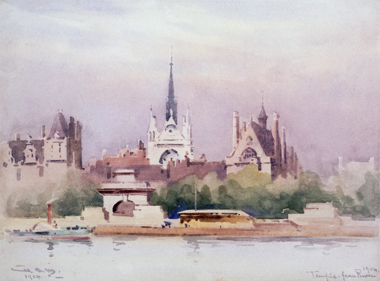 "Templo do Rio", 1904.   de William Alister Macdonald