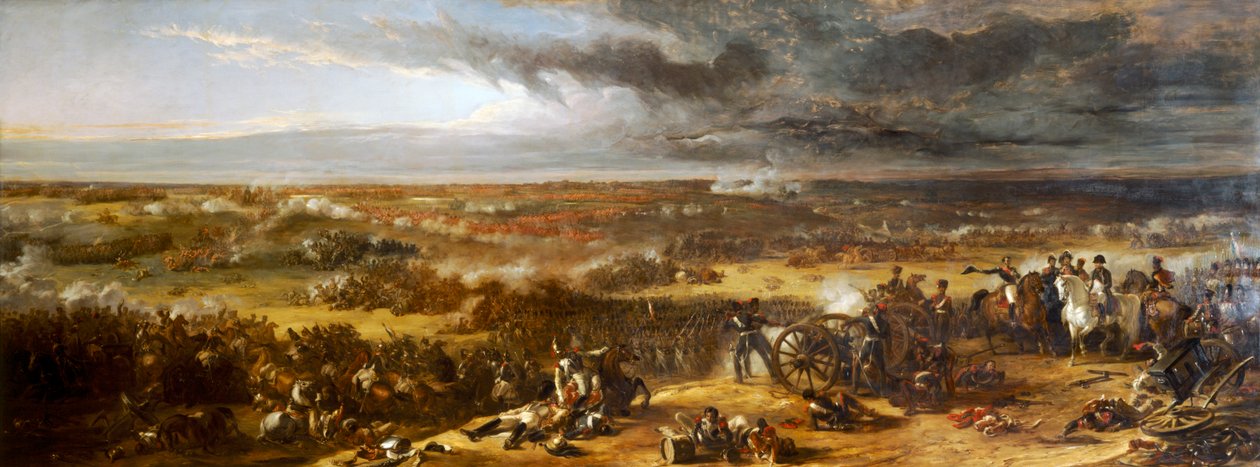 "A Batalha de Waterloo", 1815 1843 de William Allan