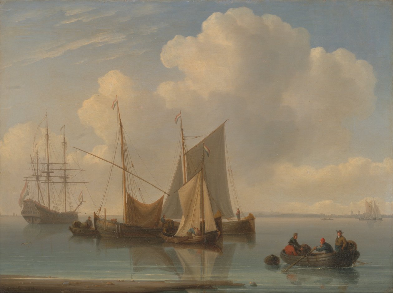 Navios à vela holandeses de William Anderson