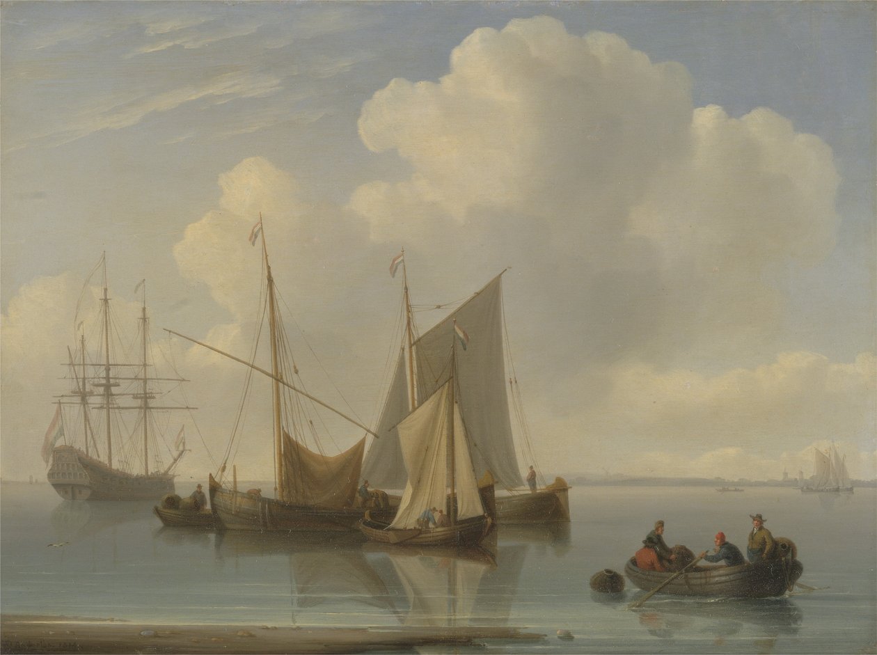 Embarcações à Vela Holandesas de William Anderson