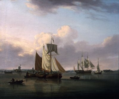Expedição Off Deptford (óleo sobre tela) de William Anderson