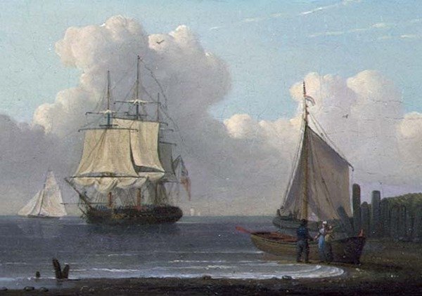 Cena de envio (óleo sobre tela) de William Anderson