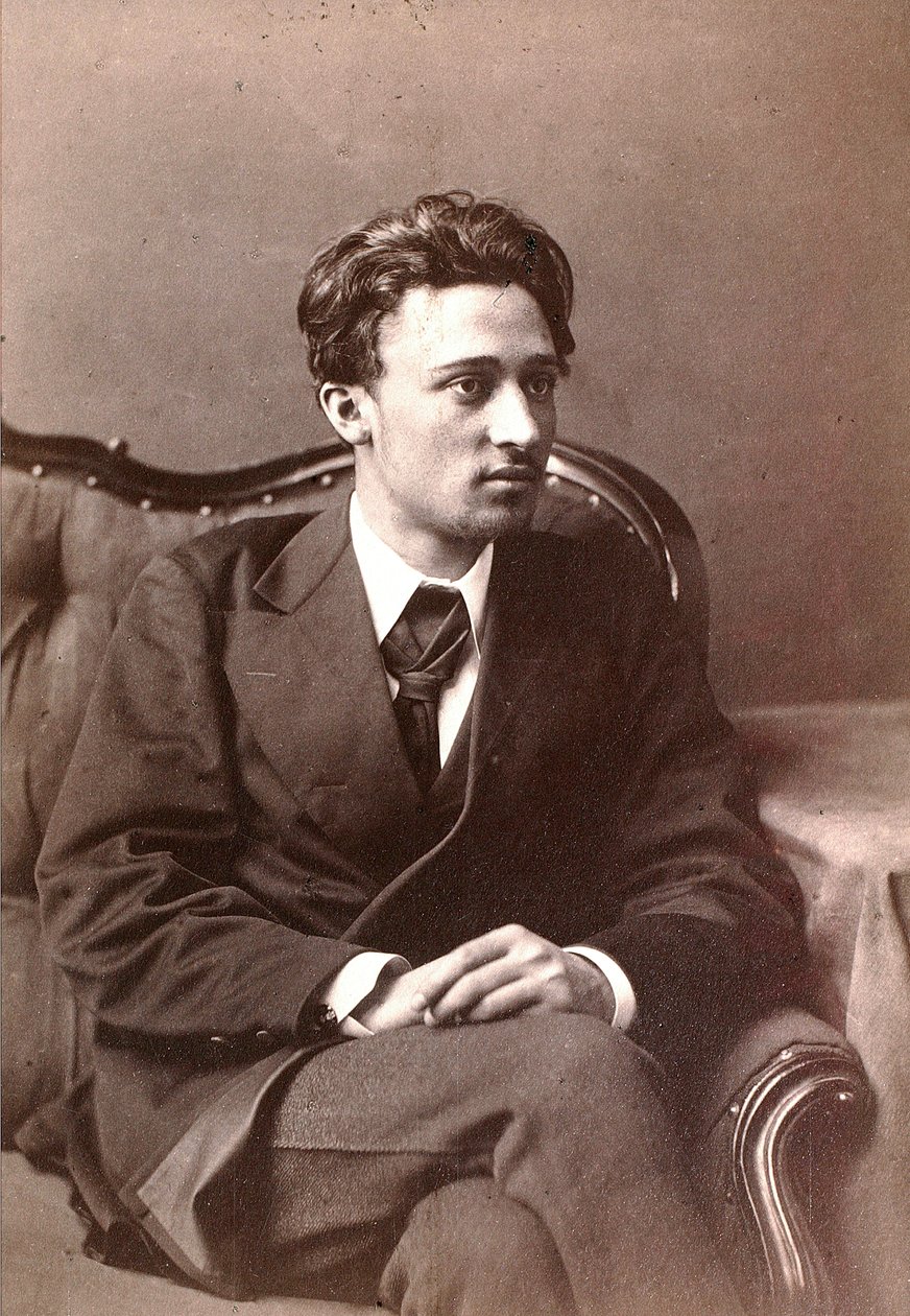 Vsevolod Garshin, autor russo, final da década de 1870 de William Andreevich Carrick