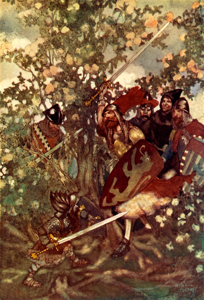"The Dwarf Laurin", 1919. de William Andrew Pogany