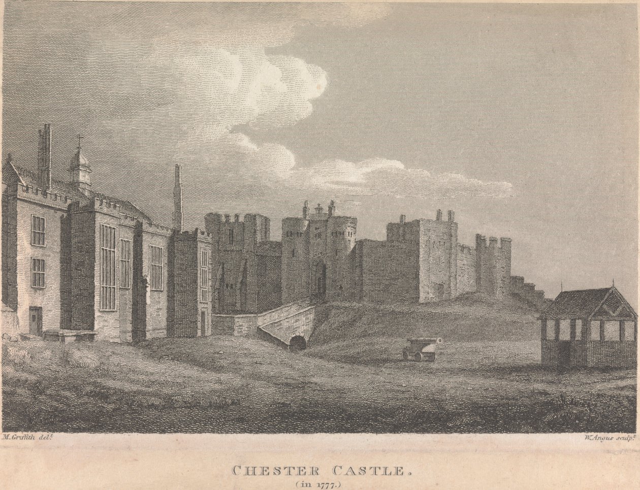 Castelo de Chester; página 63 (Volume Um) de William Angus