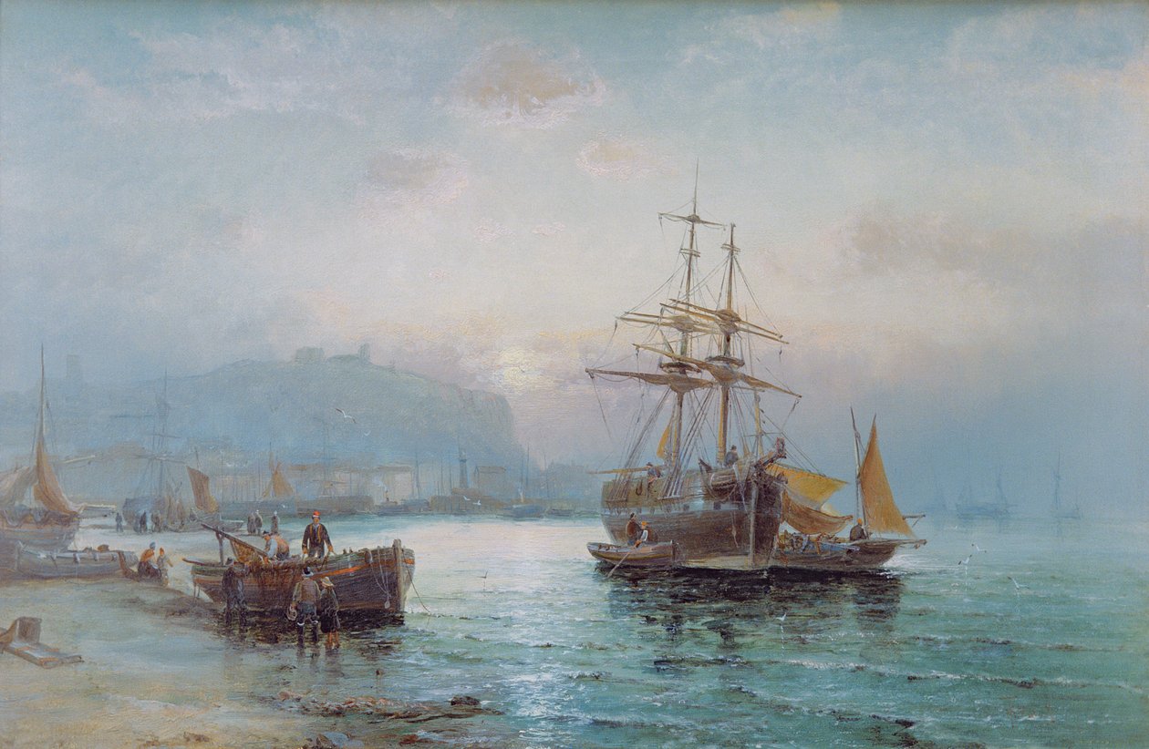 Porto de Scarborough de William Anslow Thornley