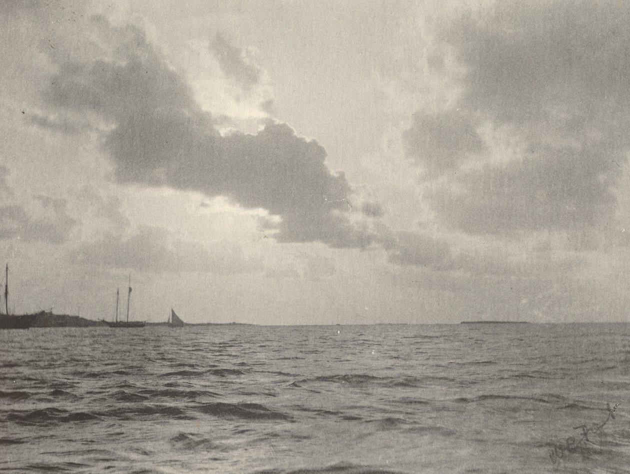 Sunset Over Water, 1890s. de William B Post