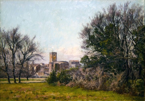 São Rafael (óleo sobre tela) de William Baptiste Baird