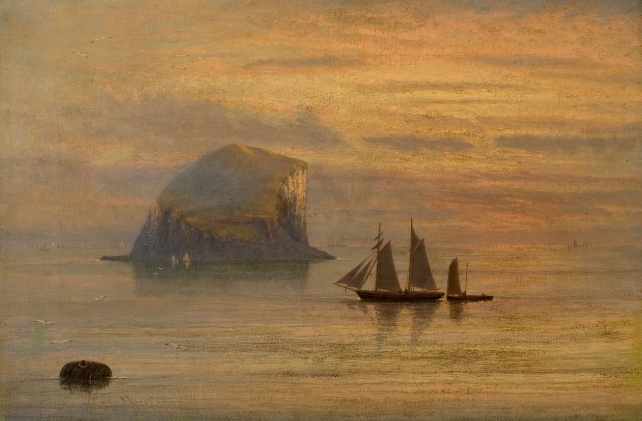 Sem título [The Bass Rock] de William Barclay