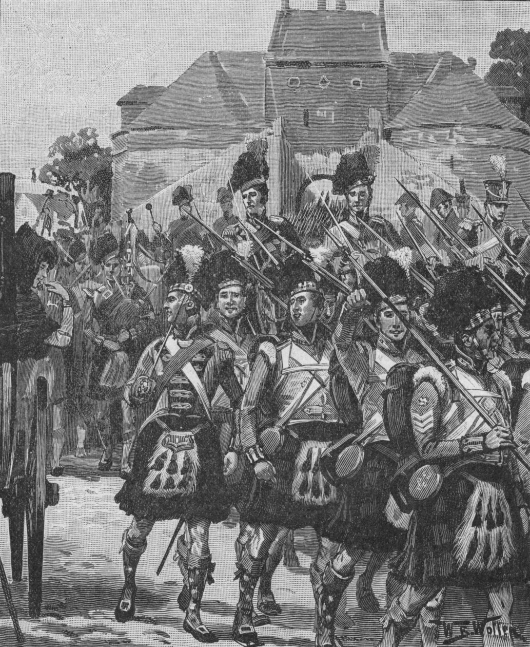 Divisão de Pictons para a frente, 1902 de William Barnes Wollen