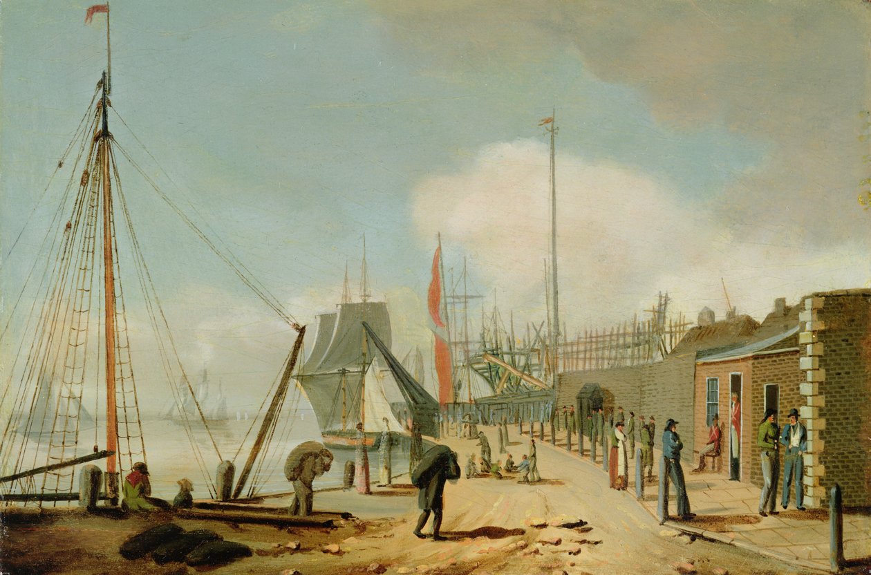 Vista do South End, Hull de William Barton
