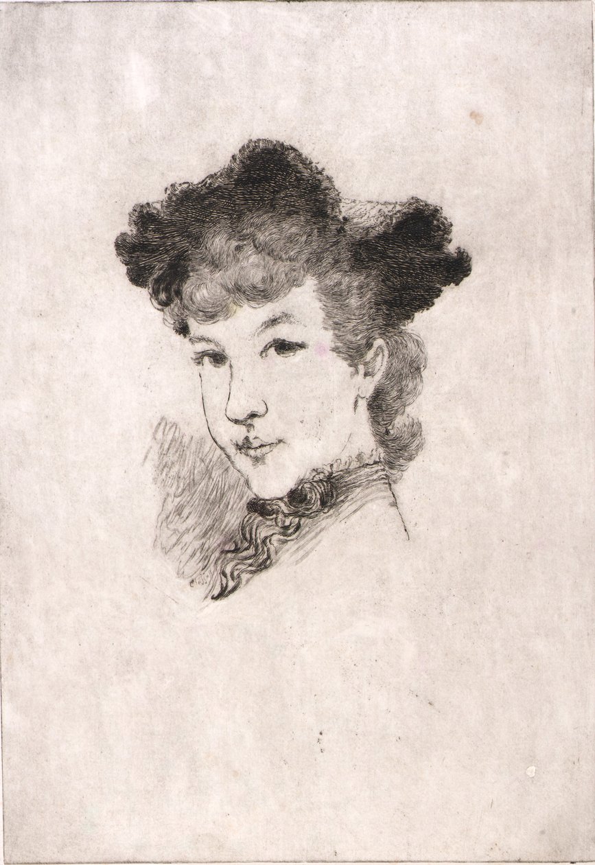 (Cabeça de mulher) de William Baxter Closson