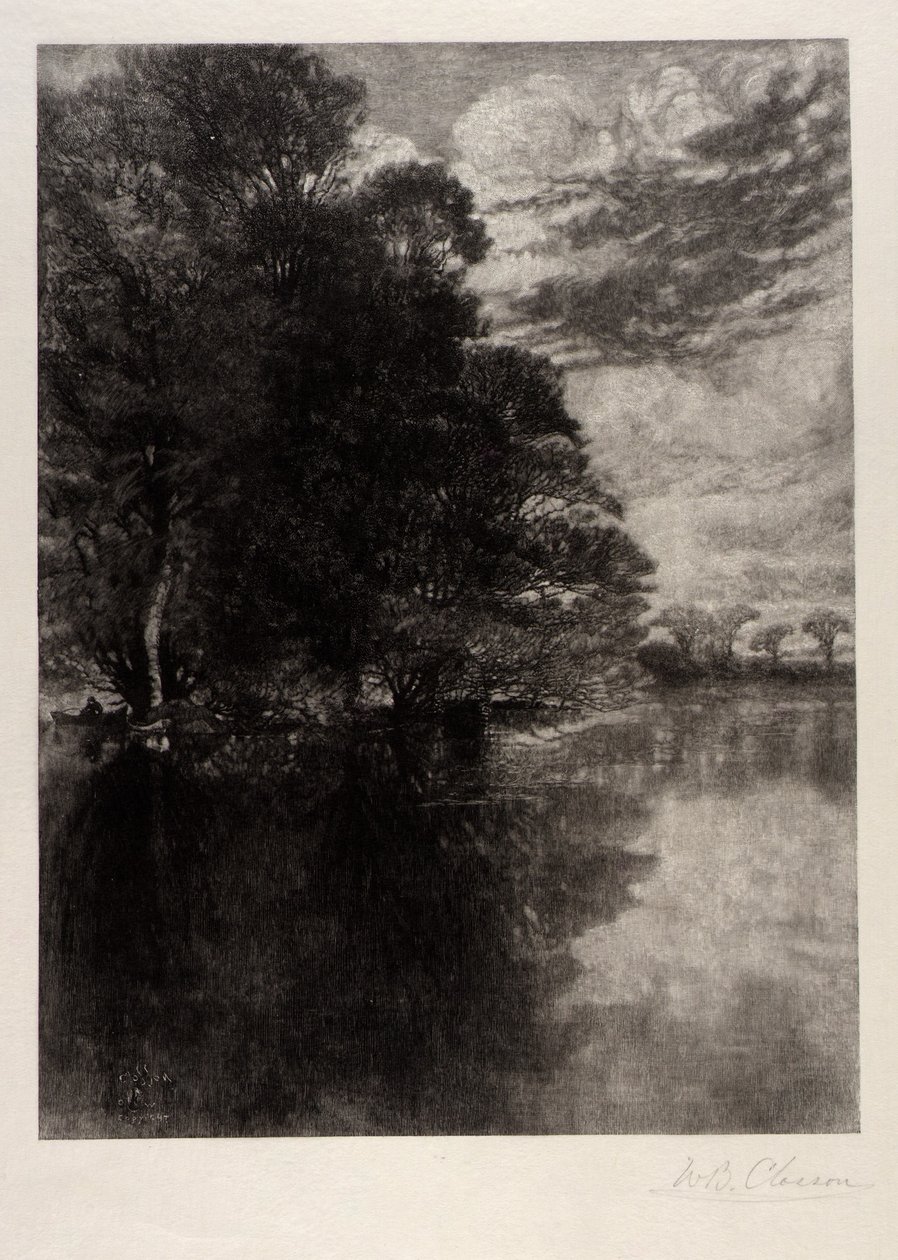 A casa de barcos de Hawthorne de William Baxter Closson
