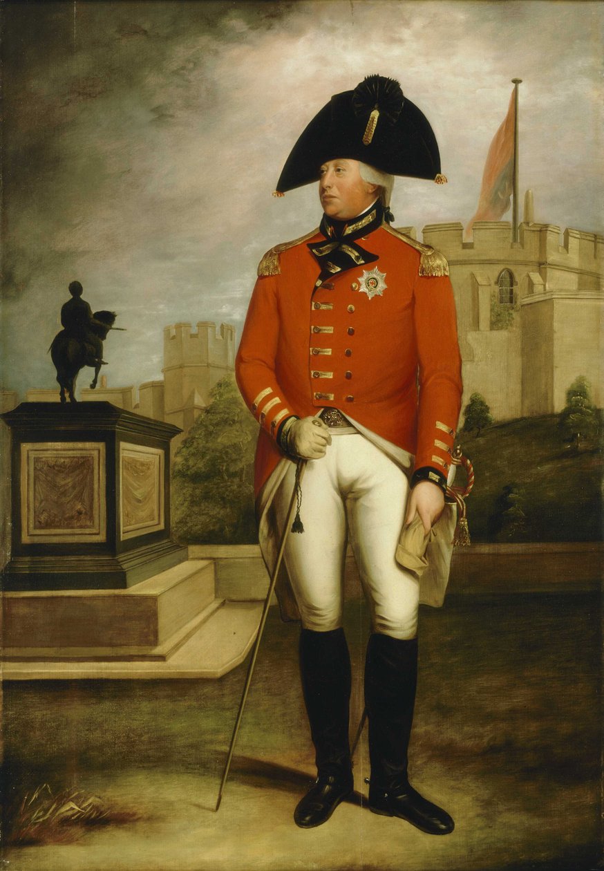 Jorge III (1738-1820) de William Beechey
