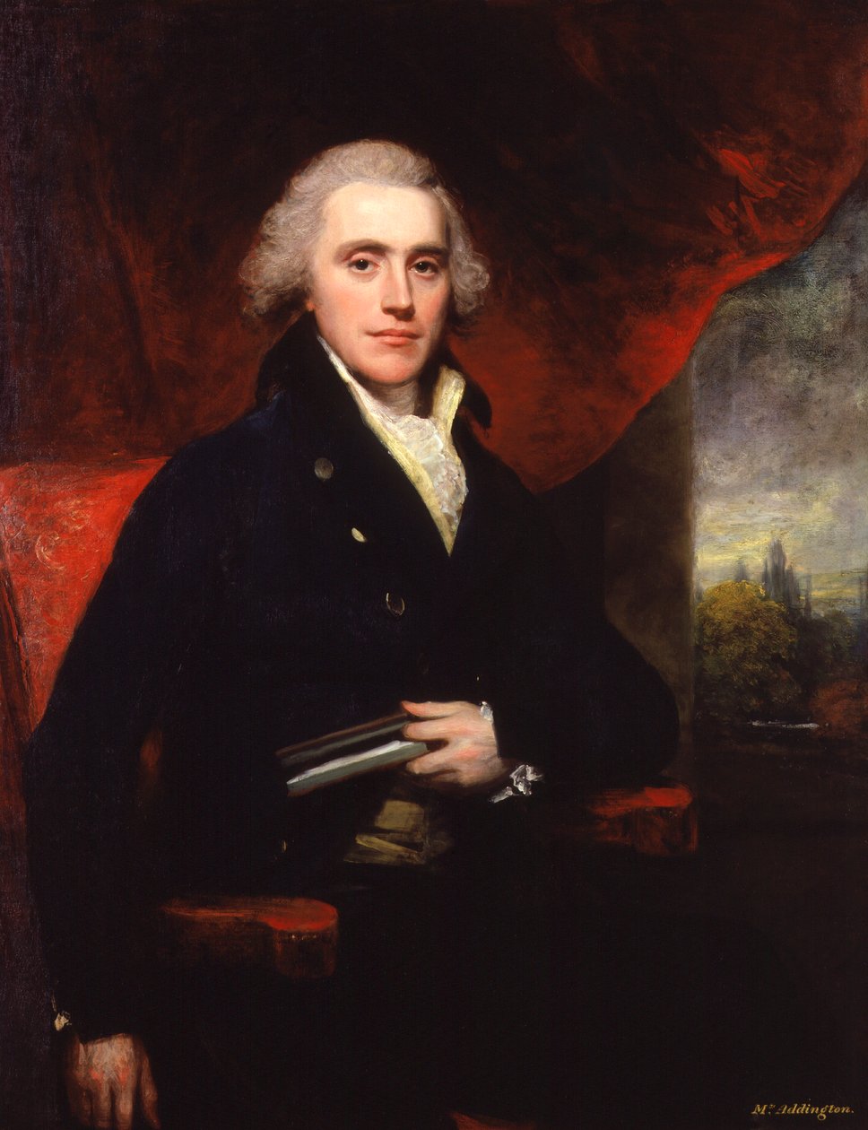 Henry Addington, 1º Visconde de Sidmouth (gravura de 1803) de William Beechey