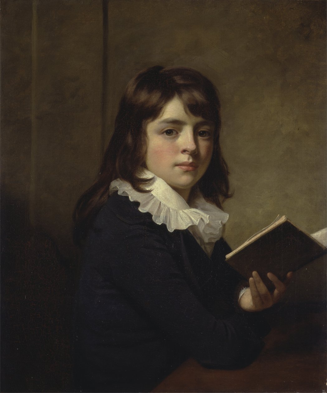 Retrato de um menino, c.1790 (óleo sobre tela) de William Beechey