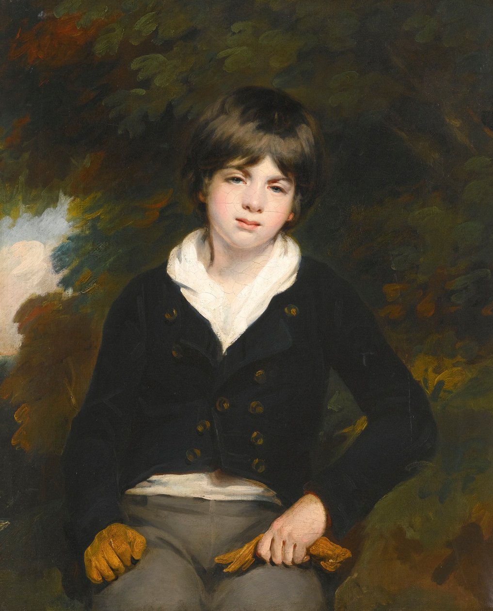 Retrato de um rapaz, que se diz ser o Mestre Barker de William Beechey
