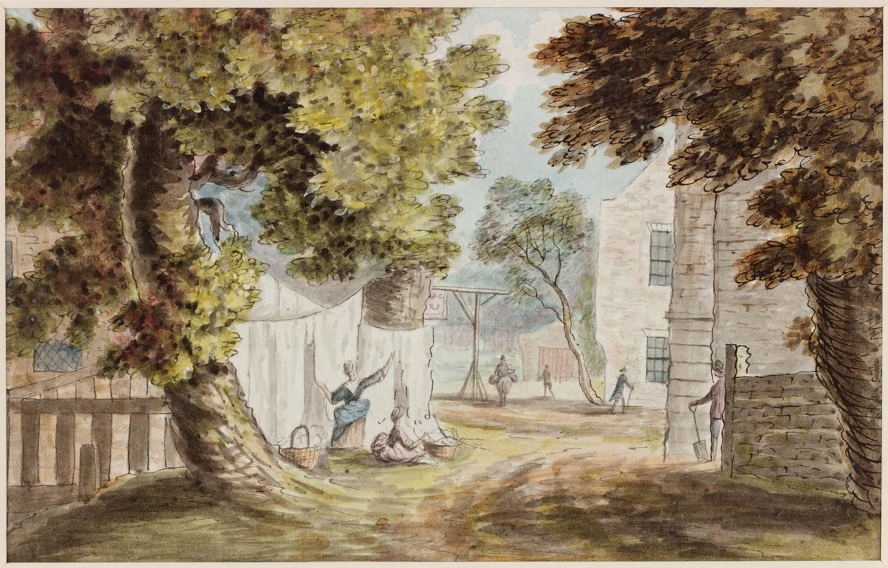 Casa de campo ocupada de William Beilby
