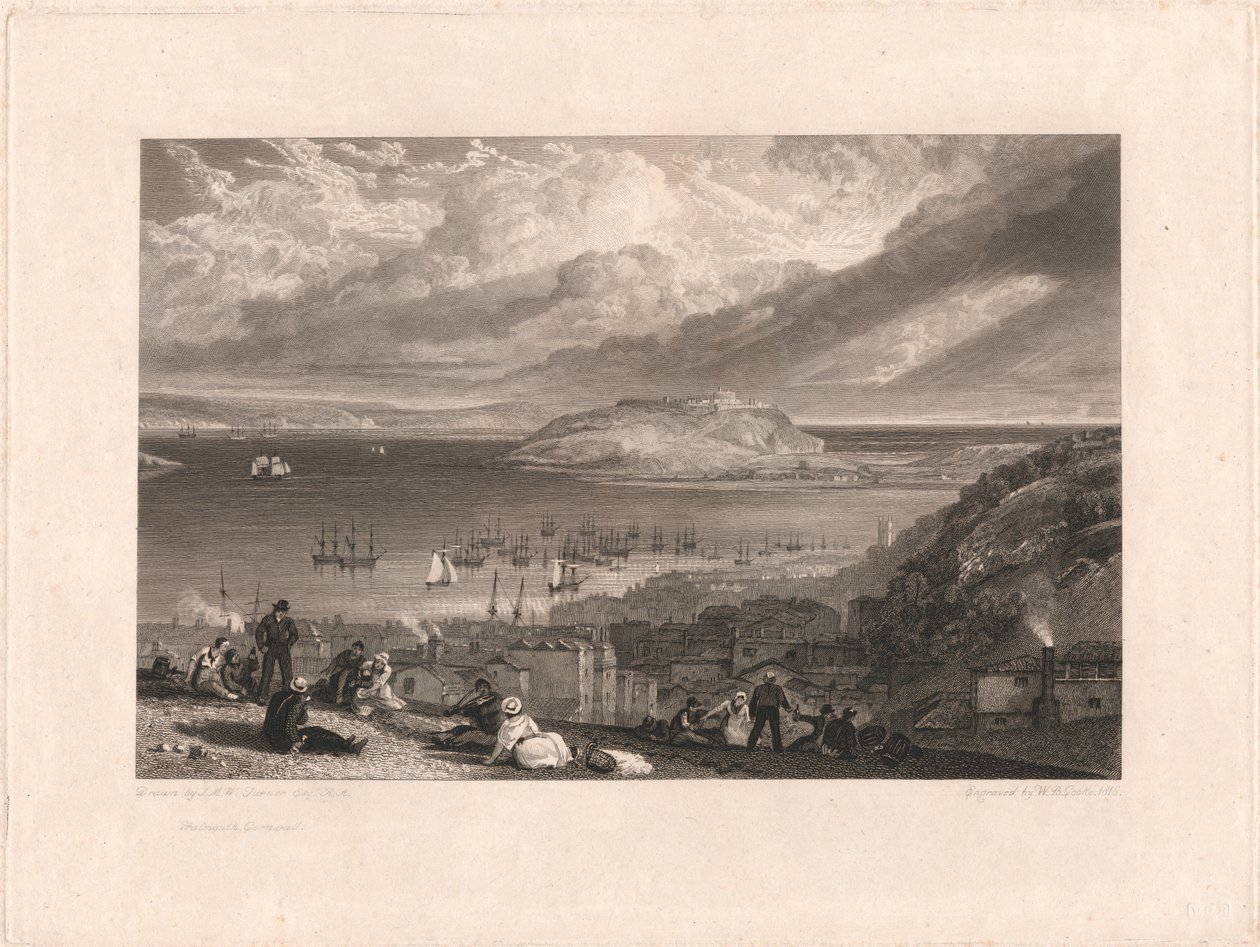 Falmouth, Cornualha de William Bernard Cooke