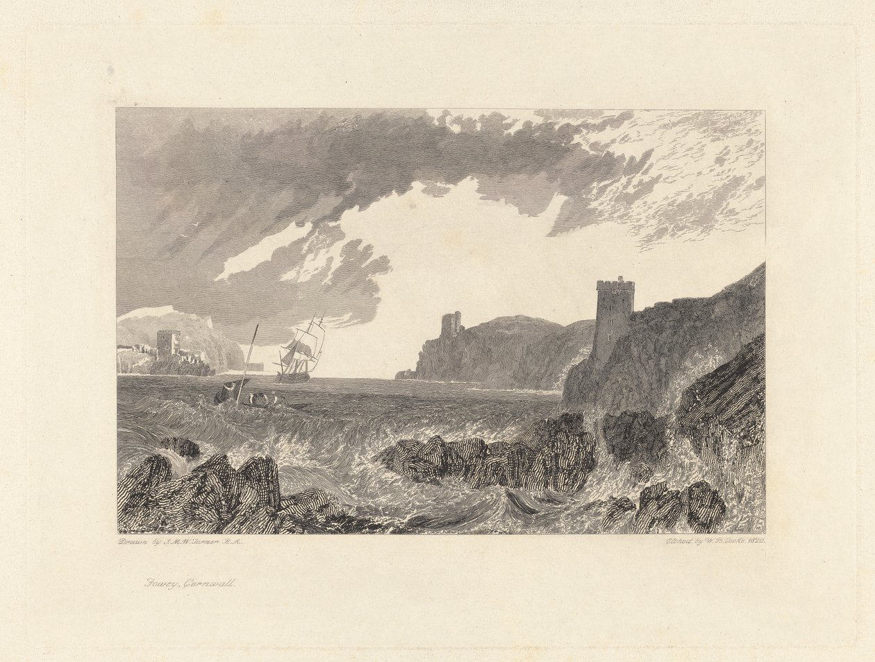 Fowey, Cornualha de William Bernard Cooke