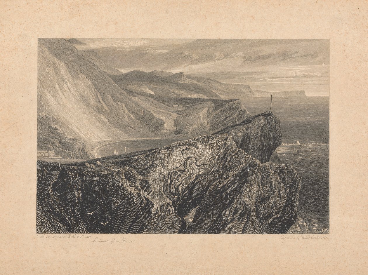 Lulworth Cove, Dorset de William Bernard Cooke