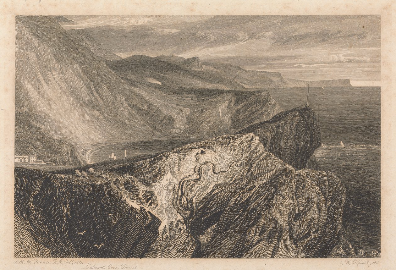 Lulworth Cove, Dorset de William Bernard Cooke
