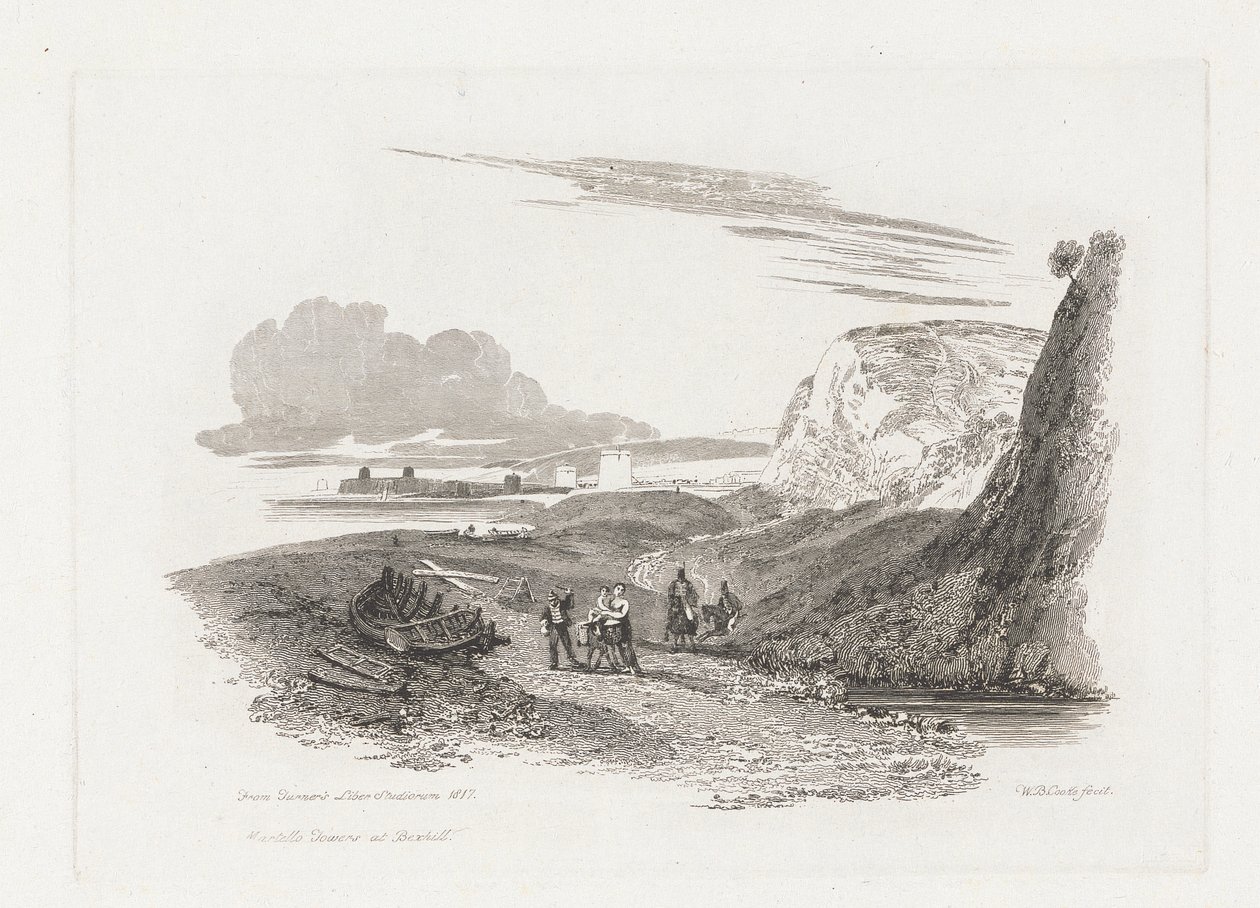 Torres Martello em Bexhill de William Bernard Cooke